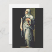 Sint Bridget van Zweden (Voorkant / Achterkant)