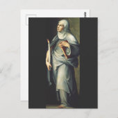 Sint Bridget van Zweden Briefkaart (Voorkant / Achterkant)