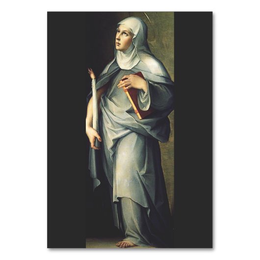 Sint Bridget van Zweden Kaart (Voorkant)