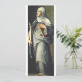 Sint Bridget van Zweden Kaart (Staand voorkant)