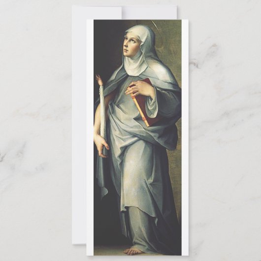 Sint Bridget van Zweden Kaart (Voorkant)