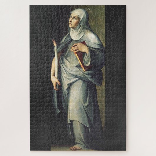 Sint Bridget van Zweden Legpuzzel (Verticaal)