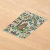 Sint Brigid van Ierland Acryl Uitnodigingen (Laagn)