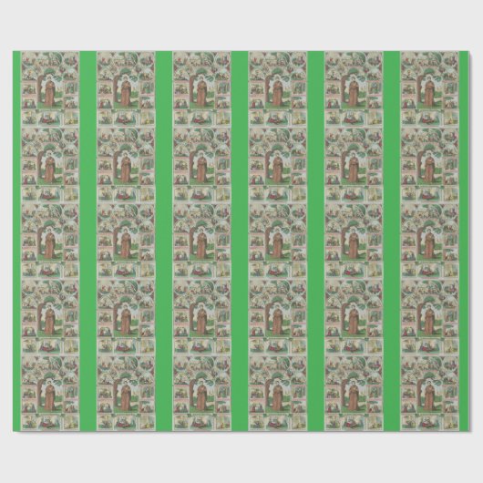 Sint Brigid van Ierland Cadeaupapier (Vlak)