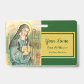 Sint-Brigid van Ierland (M 014) Badge (Achterkant)