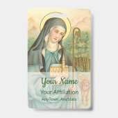 Sint-Brigid van Ierland (M 014) Badge (Achterkant)