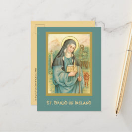 Sint-Brigid van Ierland (M 014) Briefkaart