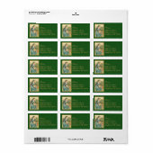 Sint-Brigid van Ierland (M 014) Etiket (Full Sheet)