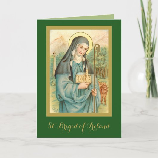 Sint-Brigid van Ierland (M 014) Kaart (Voorkant)