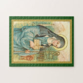 Sint-Brigid van Ierland (M 014) Legpuzzel (Horizontaal)