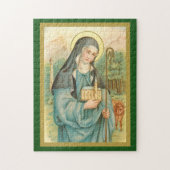 Sint-Brigid van Ierland (M 014) Legpuzzel (Verticaal)