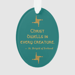 Sint-Brigid van Ierland (M 014) Ornament