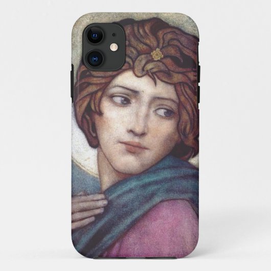 Sint Brigid van Kildare Heilige Keltische Kunst Case-Mate iPhone Case (Achterkant)