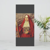 Sint Brigid van Kildare Keltische Vlam Heilige Kun (Staand voorkant)