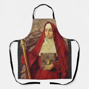 Sint Brigid van Kildare Keltische Vlam Heilige Kun Schort