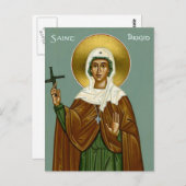Sint Brigid's kruis Briefkaart (Voorkant / Achterkant)
