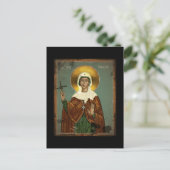 Sint Brigid's kruis Briefkaart (Staand voorkant)