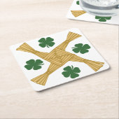 Sint-Brigres Kruis Kartonnen Onderzetters (Schuin)