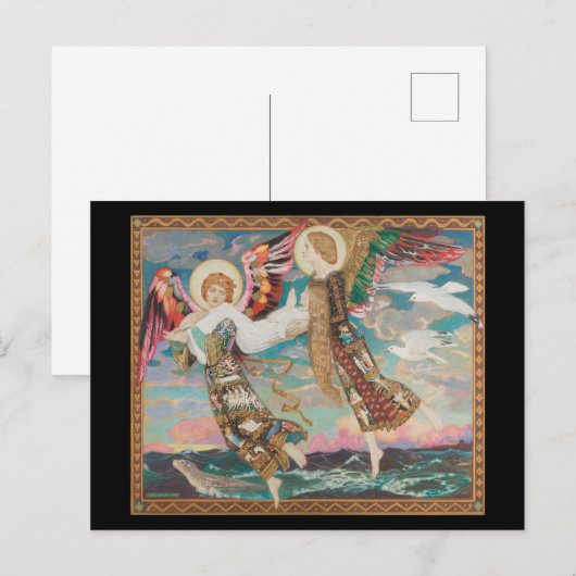 Sint-Bruid, ca. 1913 door John Duncan Briefkaart (Voorkant / Achterkant)