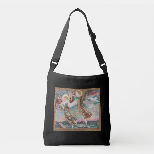Sint-Bruid, ca. 1913 door John Duncan Crossbody Tas (Voorkant)