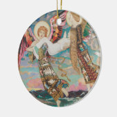Sint-Bruid, ca. 1913 door John Duncan Keramisch Ornament (Links)