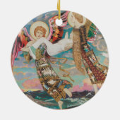 Sint-Bruid, ca. 1913 door John Duncan Keramisch Ornament (Achterkant)