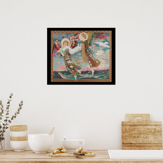 Sint-Bruid, ca. 1913 door John Duncan Poster (Keuken)