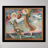 Sint-Bruid, ca. 1913 door John Duncan Poster (Voorkant)