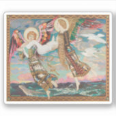 Sint-Bruid, ca. 1913 door John Duncan Sticker (Voorkant)