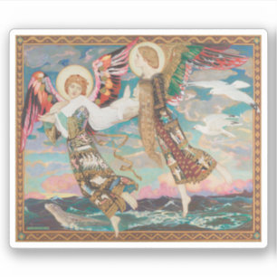 Sint-Bruid, ca. 1913 door John Duncan Sticker