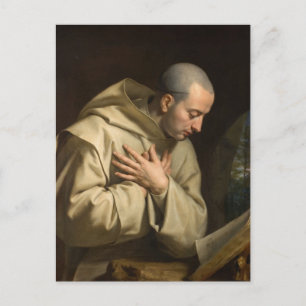 Sint Bruno door Philippe de Champaigne Briefkaart