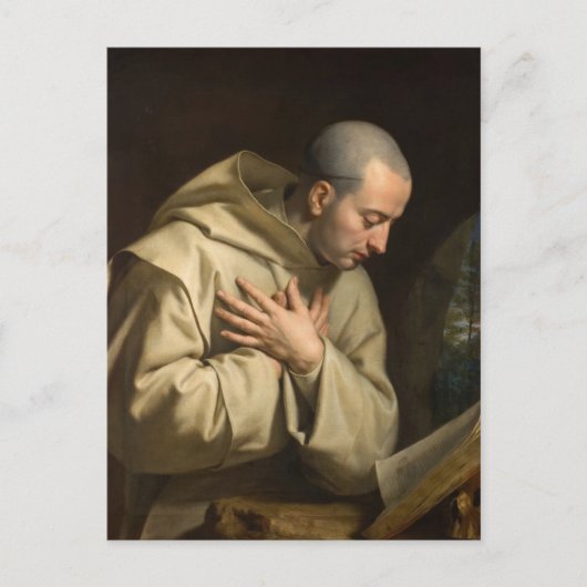 Sint Bruno door Philippe de Champaigne Briefkaart (Voorkant)
