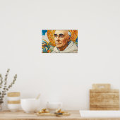 Sint Bruno van Keulen Poster (Keuken)