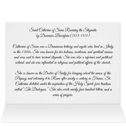 Sint-Catharina ontvangt de Stigmata (Binnen Horizontaal (Boven))