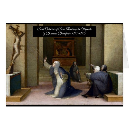 Sint-Catharina ontvangt de Stigmata (Voorkant Horizontaal)