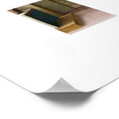 Sint-Catharina ontvangt de Stigmata Poster (Hoek)