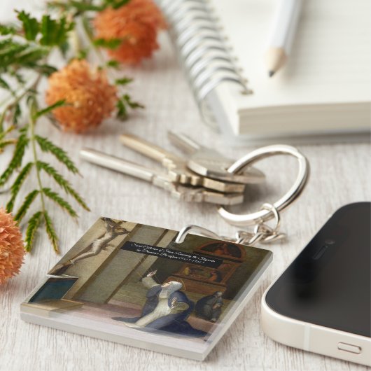 Sint-Catharina ontvangt de Stigmata Sleutelhanger (Voorkant Rechts)