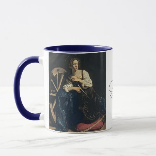 Sint Catharina van Alexandrië, Katholieke Koffie M Mok (Links)