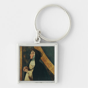 Sint-Catharina van Siena door Juan Bautista Maino Sleutelhanger