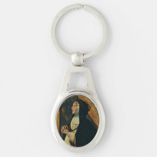 Sint Catharina van Siena door Juan Bautista Maino Sleutelhanger