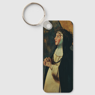 Sint Catharina van Siena door Juan Bautista Maino Sleutelhanger