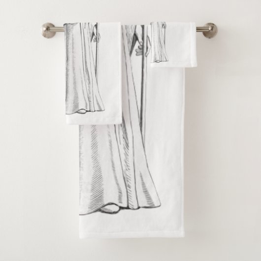 Sint Catharina van Siena Maagd Bad Handdoek (Insitu)