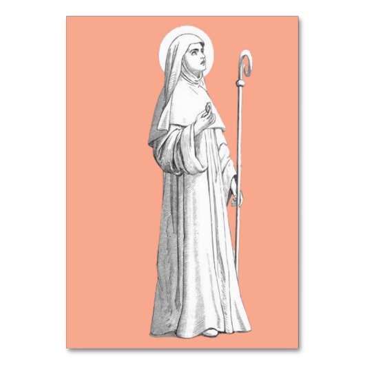 Sint Catharina van Siena Maagd Kaart (Voorkant)