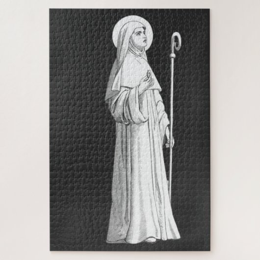 Sint Catharina van Siena Maagd Legpuzzel (Verticaal)