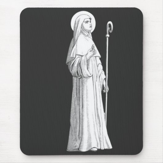 Sint Catharina van Siena Maagd Muismat (Voorkant)