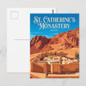 Sint-Catharinaklooster Egypte Briefkaart (Voorkant / Achterkant)