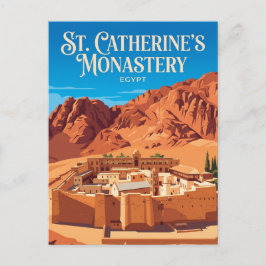 Sint-Catharinaklooster Egypte Briefkaart