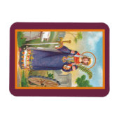 Sint-Catherine van Alexandrië in de Egyptische Dre Magneet (Horizontaal)