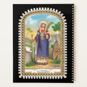 Sint-Catherine van Alexandrië in de Egyptische Dre Planner (Achterkant)