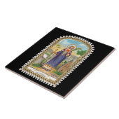 Sint-Catherine van Alexandrië in de Egyptische Dre Tegeltje (Zijkant)